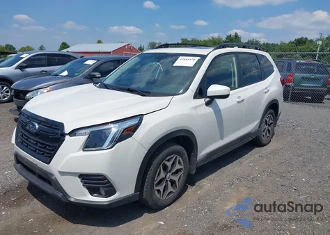 2022 Subaru Forester Premium from USA, damaged, VIN JF2SKADC3NH417278